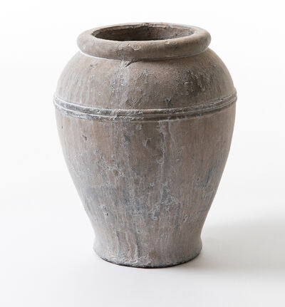 Antique vase beige H25cm
